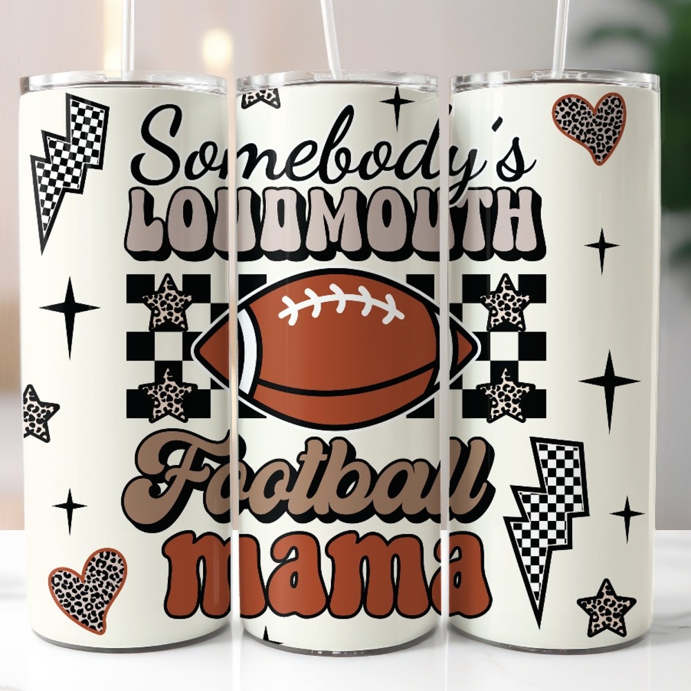 Football Mama Tumbler
